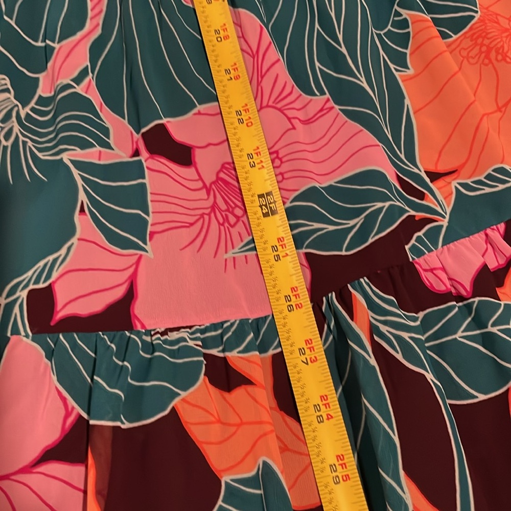TRINA TURK Sunglasses Tiered Sleeveless Maxi Dress Size XS, NWT - Picture 14 of 15